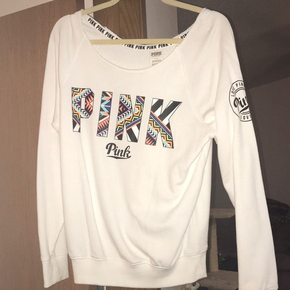 PINK crew neck.